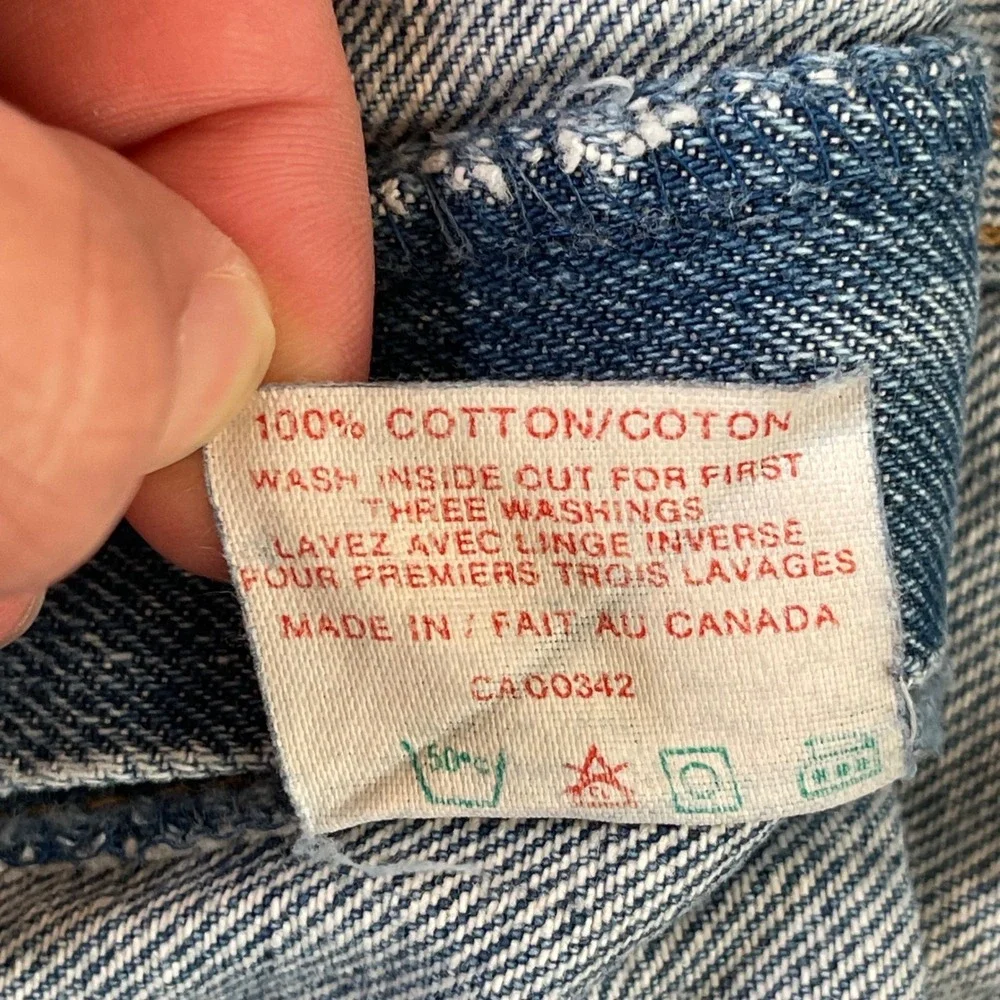 Vintage‎ Levis 619 Orange Tab Jeans Mens 40x32 Fits 37x32 Medium Wash Straight